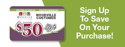 Woodville For Your Home SIgn up and Save